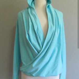 IVIVVA Fours A Charm Wrap Top Blue 💙